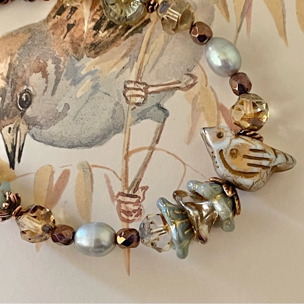 ARTISAN Bracelet “Sparrows and Oats” - Picture 12 of 16